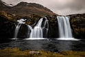 półwysep Snæfellsnes, wodospad Kirkjufellsfoss