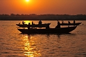 Varanasi - wschód słońca nad Gangesem (2)