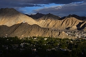 Leh - widok z Shanti Stupa