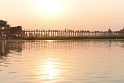 Amarapura, U Bein Bridge - najdłuższy tekowy most na świecie